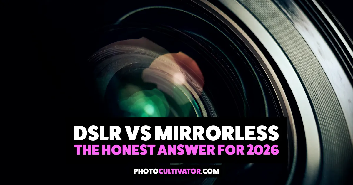 DSLR vs Mirrorless: The Honest Answer for 2026