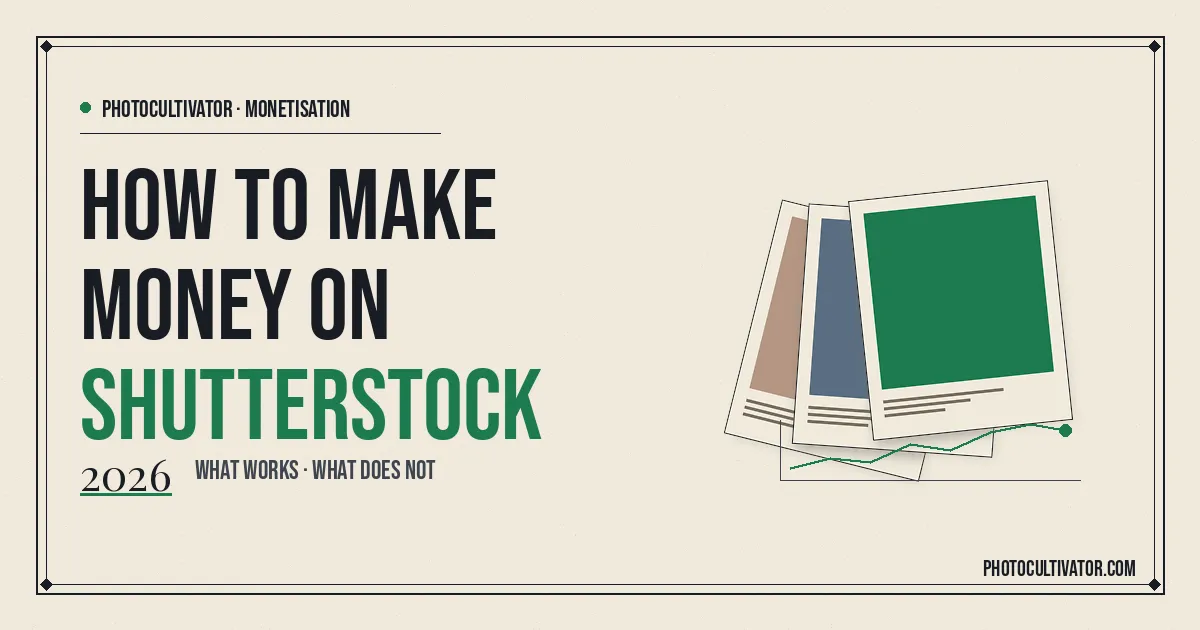 How to Make Money on Shutterstock in 2026 — Complete Guide