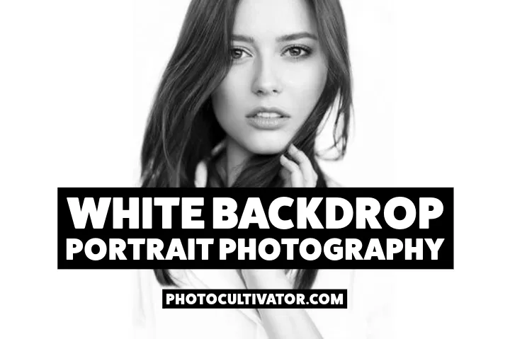 White Backdrop Portrait Photography